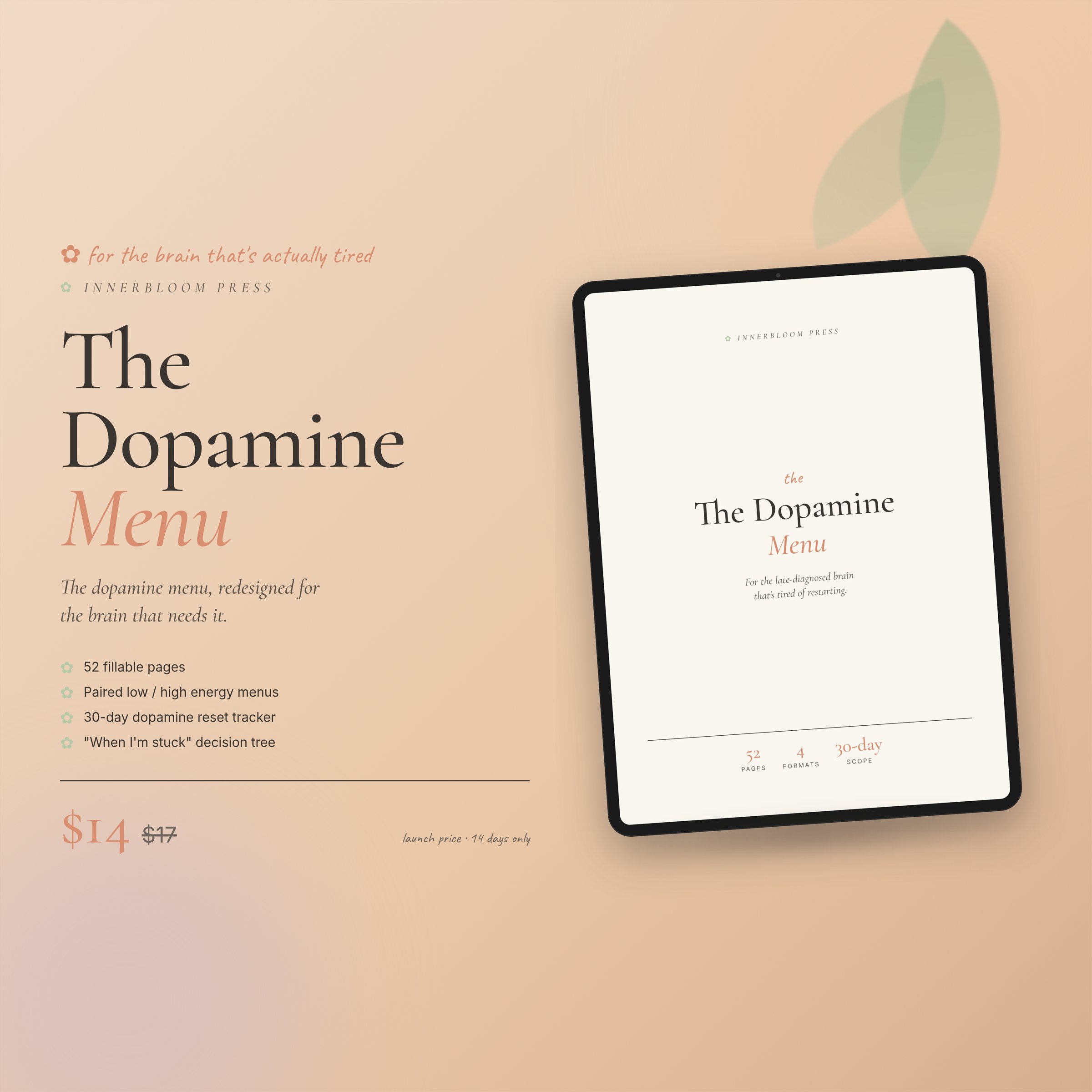 Dopamine Menu Workbook