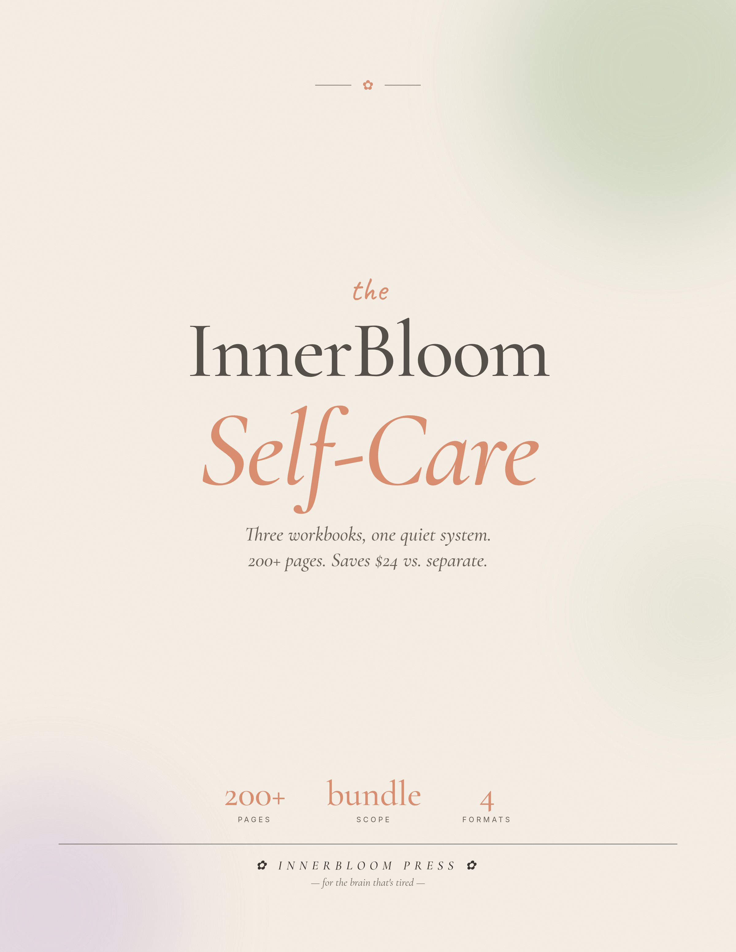 InnerBloom Self-Care Bundle cover