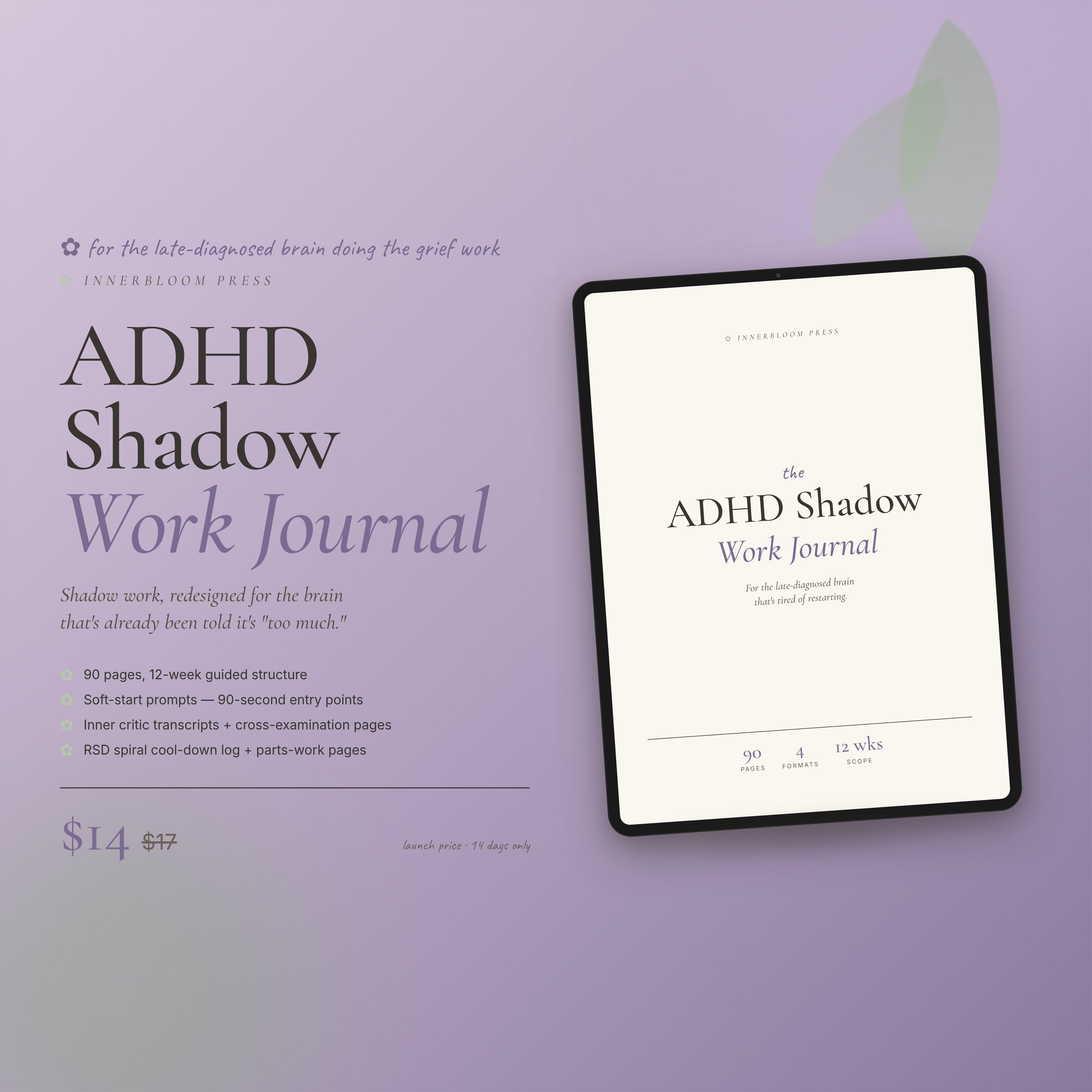 ADHD Shadow Work Journal
